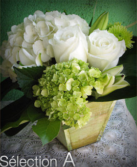 Compositions florales simples - Sélection A