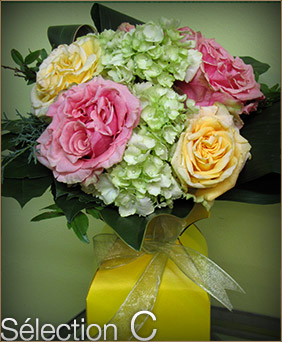 Compositions florales simples - Sélection C
