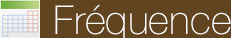 Fréquences disponible pour chaque formule